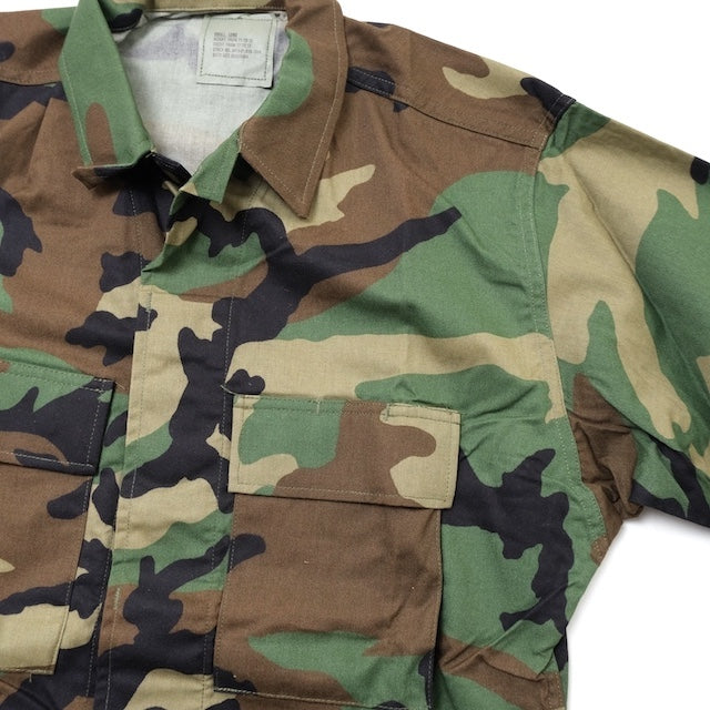 US（米軍放出品）BDU ジャケット ウッドランド ノンリップ [未使用品