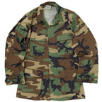 US（米軍放出品）BDU ジャケット ウッドランド リップストップ [未使用品]