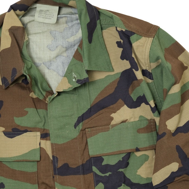 US（米軍放出品）BDU ジャケット ウッドランド リップストップ [未使用