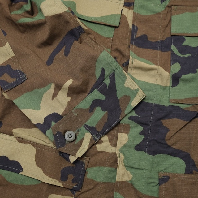 US（米軍放出品）BDU ジャケット ウッドランド リップストップ [未使用