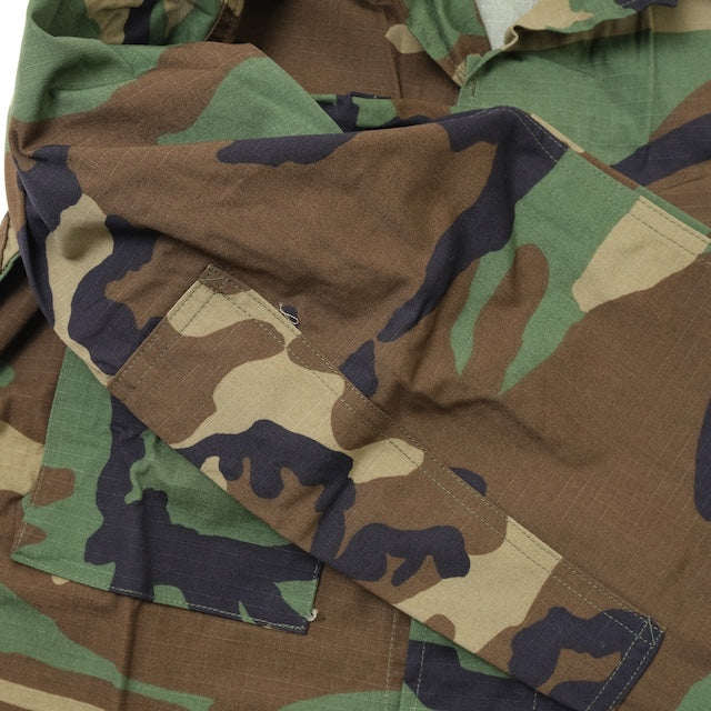 US（米軍放出品）BDU ジャケット ウッドランド リップストップ [未使用