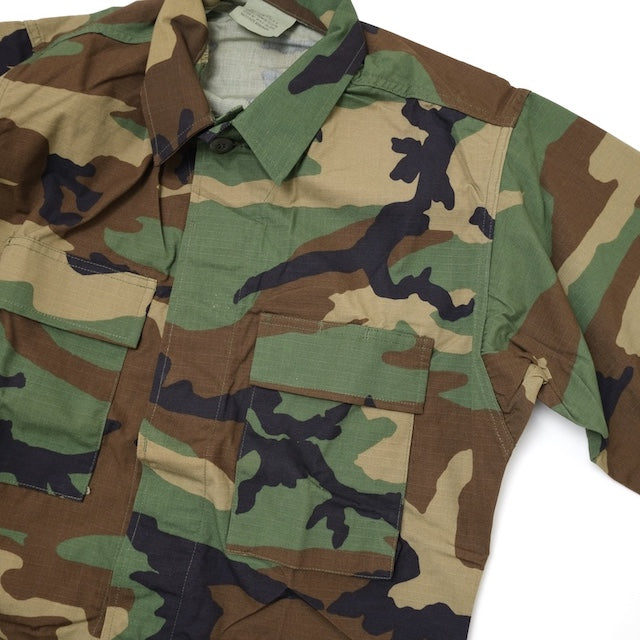 US（米軍放出品）BDU ジャケット ウッドランド リップストップ [未使用