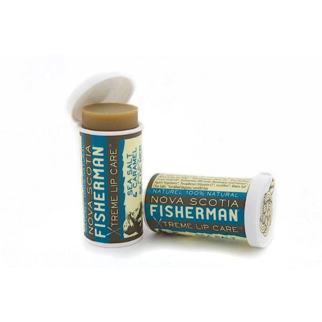 NOVA SCOTIA FISHERMAN（ノバスコシアフィッシャーマン）Lip Balm リップバーム - シーソルト&キャラメル 【レターパックプラス対応】【レターパックライト対応】