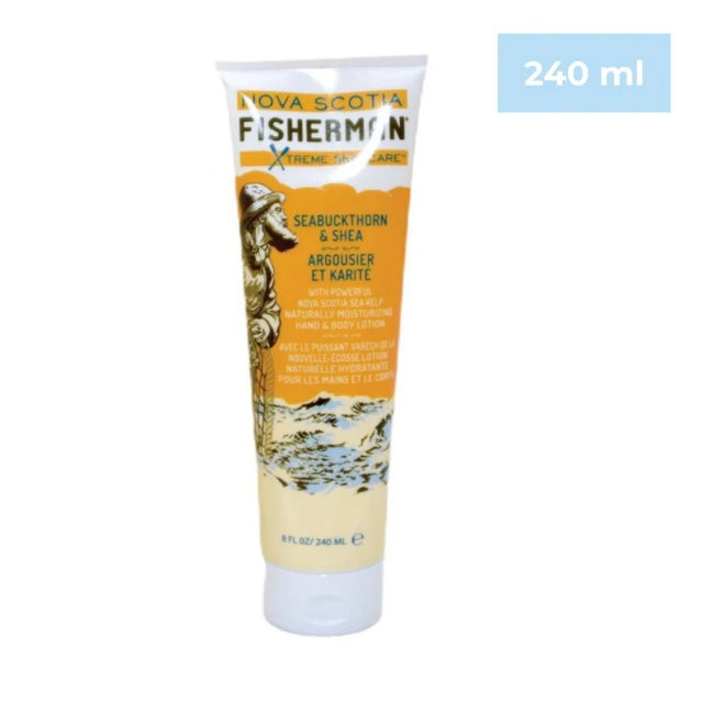 NOVA SCOTIA FISHERMAN（ノバスコシアフィッシャーマン）Moisturizer (240 ml) ボディローション シーバックソーン&シアバター 【レターパックプラス対応】