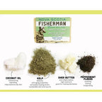 NOVA SCOTIA FISHERMAN Body Wash Bar with Foundation Clay and Mint Soap [Eligible for Letter Pack Plus]