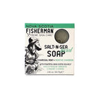 NOVA SCOTIA FISHERMAN Facial Soap - Charcoal Mint [Eligible for Letter Pack Plus]