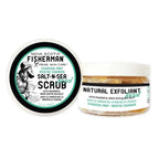 NOVA SCOTIA FISHERMAN Salt-N-Sea Facial Scrub, Charcoal Mint