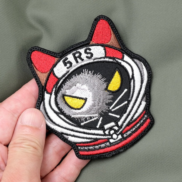 Military Patch（ミリタリーパッチ）5RS ヘルメット キャット [フック付き]【レターパックプラス対応】【レターパックライト対応】
