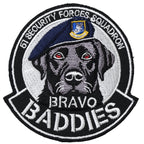 Military Patch（ミリタリーパッチ）51 SECURITY FORCES SQUADRON [フック付き]【レターパックプラス対応】【レターパックライト対応】