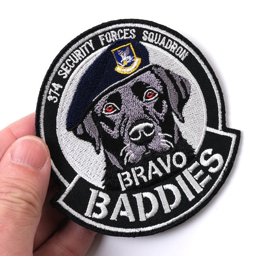 Military Patch（ミリタリーパッチ）374 SECURITY FORCES SQUADRON [フック付き]【レターパックプラス対応】【レターパックライト対応】