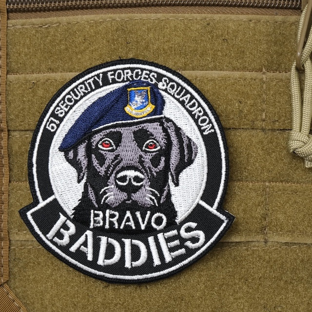 Military Patch（ミリタリーパッチ）51 SECURITY FORCES SQUADRON [フック付き]【レターパックプラス対応】【レターパックライト対応】