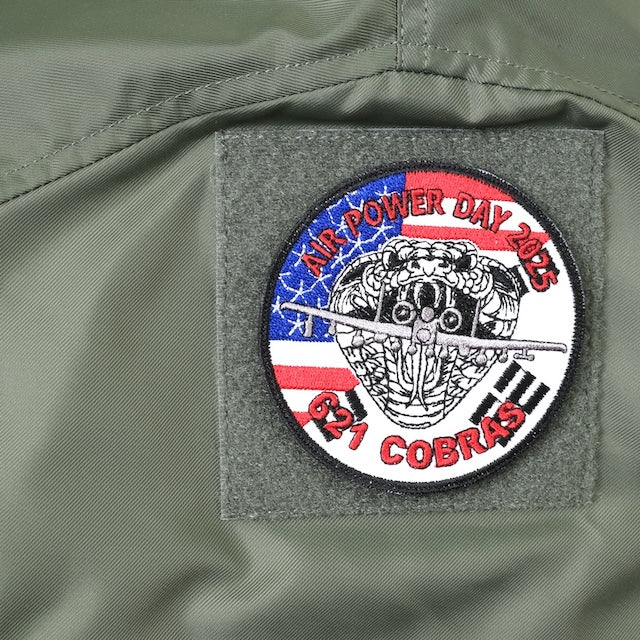 Military Patch（ミリタリーパッチ）621 COBRAS AIR POWER DAY 2025 [2種][フック付き]【レターパックプラス対応】【レターパックライト対応】