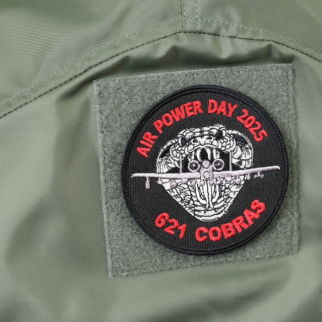 Military Patch（ミリタリーパッチ）621 COBRAS AIR POWER DAY 2025 [2種][フック付き]【レターパックプラス対応】【レターパックライト対応】