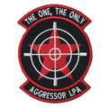 Military Patch（ミリタリーパッチ）AGGRESSOR LPA [フック付き]【レターパックプラス対応】【レターパックライト対応】