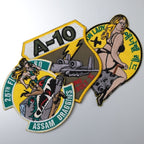 Military Patch（ミリタリーパッチ）25TH FIGHTER SQ MYDRAGON LADY 3枚セット [フック付き]【レターパックプラス対応】【レターパックライト対応】