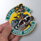 Military Patch（ミリタリーパッチ）25TH FIGHTER SQ MYDRAGON LADY 3枚セット [フック付き]【レターパックプラス対応】【レターパックライト対応】