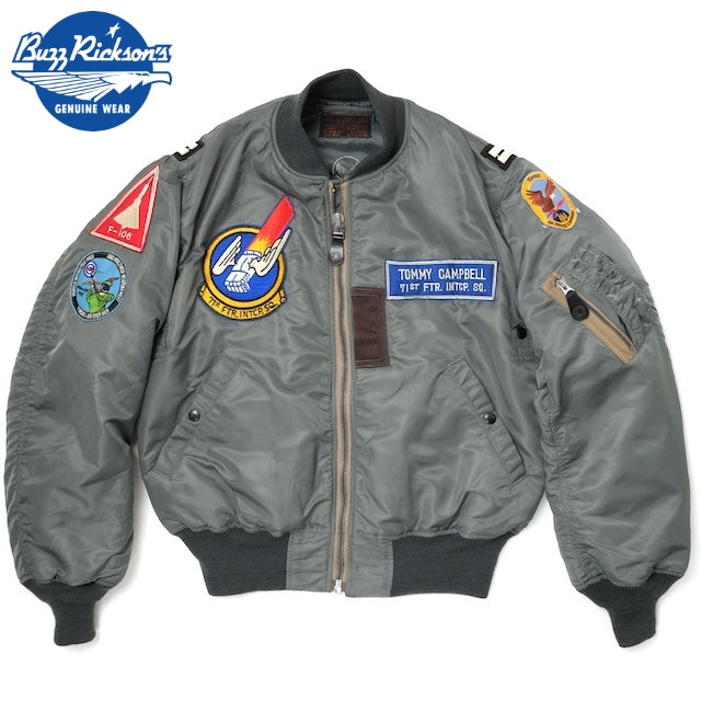 BUZZ RICKSON’S（バズリクソンズ）Type MA-1 “ALBERT TURNER & CO., INC.” 71st Fighter Interceptor Squadron PATCH MODEL [BR15747]