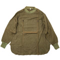 World Surplus Hungarian Army Flannel Pullover Mock Neck Round Shirt [Deadstock]