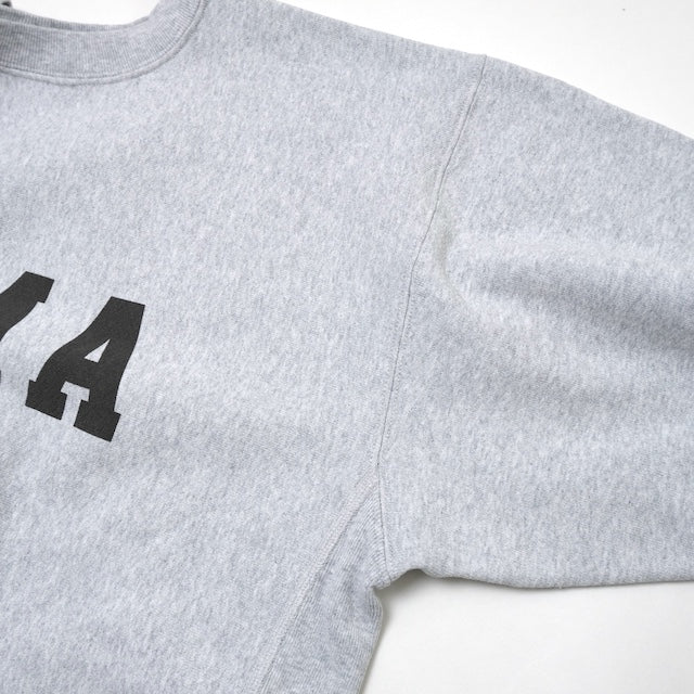 HOUSTON（ヒューストン）PRINT U.S. COTTON R/V SWEAT “USMA” [22322]