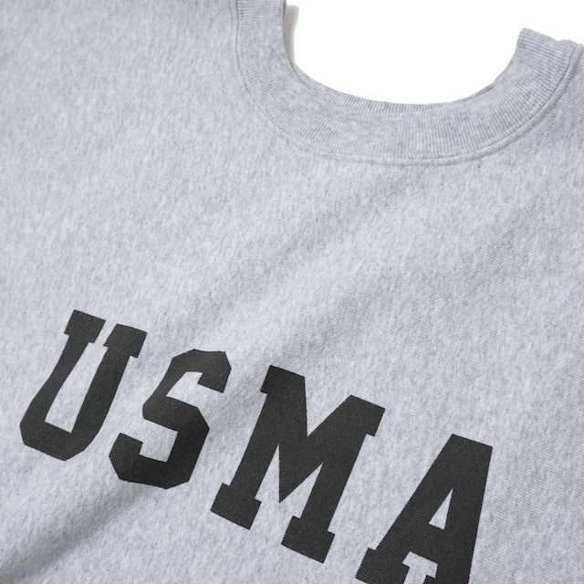 HOUSTON（ヒューストン）PRINT U.S. COTTON R/V SWEAT “USMA” [22322]