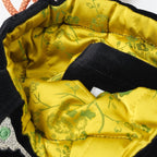 HOUSTON（ヒューストン）VELVETEEN EFECT BAG 刺繍別珍 エフェクトバッグ [MAP][2色]【レターパックプラス対応】