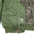 SESSLER TYPE B-10 Flight Jacket Flying Tigers OD with Patch [Vintage Reprint] [Nakata Shoten]