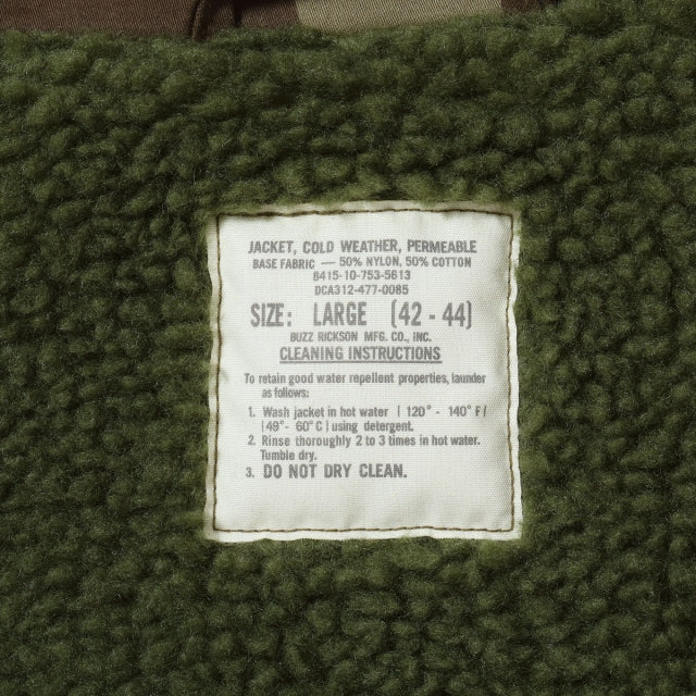 BUZZ RICKSON'S（バズリクソン）DECK A-2 “CIVILIAN MODEL” CAMOUFLAGE VERSION [BR15763]