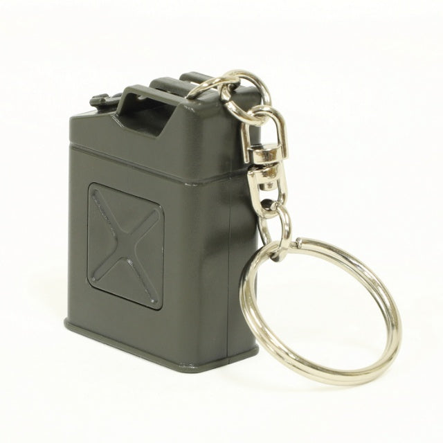 RETRO MOTIF（レトロモチーフ）ガソリン缶型 ミニジェリカン LED キーホルダー 【中田商店】【レターパックプラス対応】【レターパックライト対応】