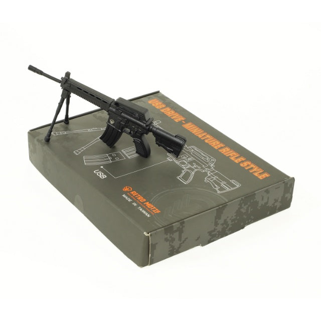 RETRO MOTIF（レトロモチーフ）T-91 自動小銃型 USBメモリー(32G)【中田商店】