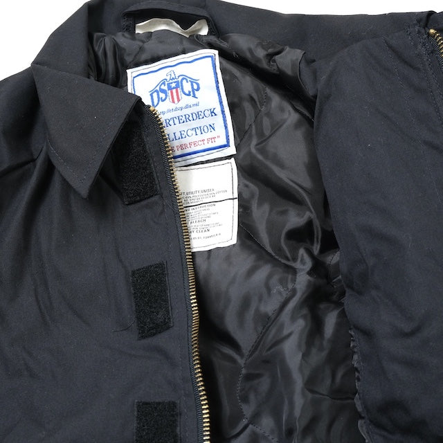 US（米軍放出品）UTILITY JACKET UNISEX ブラック [DSCP] [未使用]