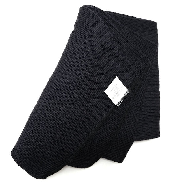 MILITARY（ミリタリー）ウール スカーフ [BLACK]【レターパックプラス対応】