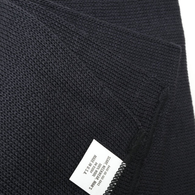 MILITARY（ミリタリー）ウール スカーフ [BLACK]【レターパックプラス対応】