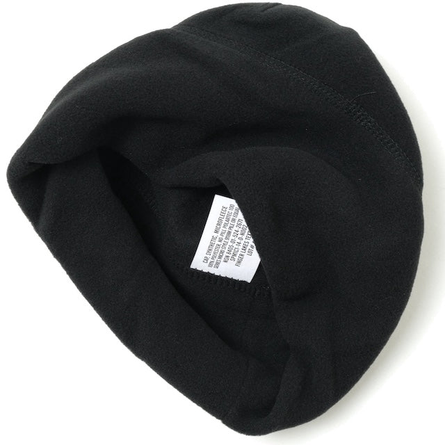 US（米軍放出品）FINGER LAKES TEXTILES US Fleece Cap POLARTEC Classic Micro フリースキャップ [Black]【レターパックプラス対応】【レターパックライト対応】