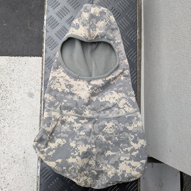 【店頭販売のみ】US（米軍放出品） ACU/UCPカモ バラクラバ [Balaclava ACU][中古品]
