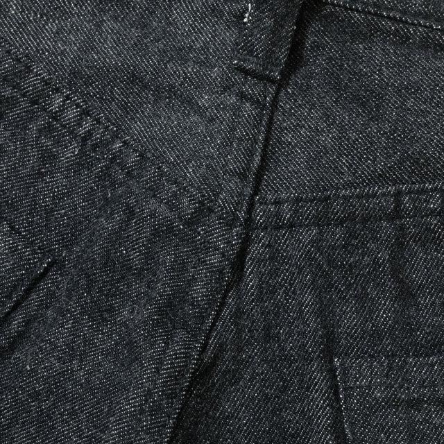 WILLIAM GIBSON by BUZZ RICKSON'S（ウイリアムギブソン バズリクソン）WORLD WAR II BLACK DENIM WAIST OVERALLS [BR43042]