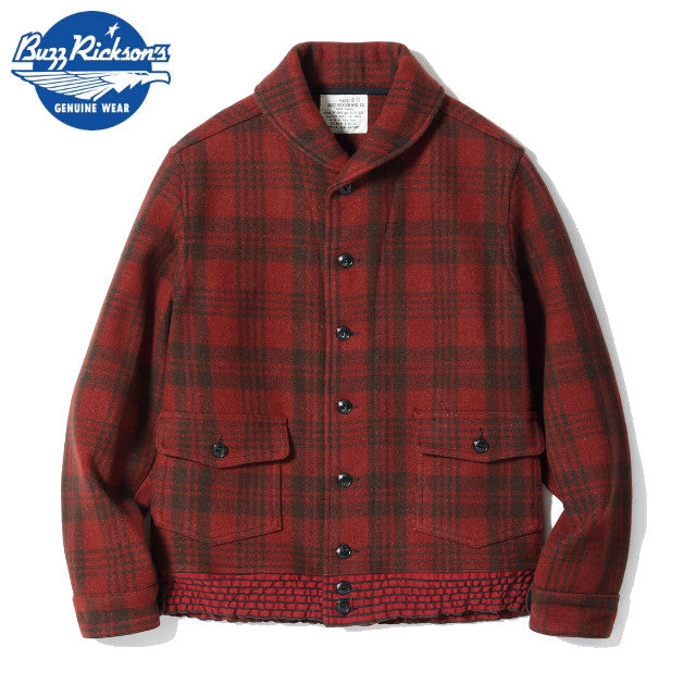 BUZZ RICKSON'S（バズリクソン）JACKET, WOOL, RED PLAID CIVILIAN CONSERVATION CORPS “BUZZ RICKSON MFG. CO.” [BR15752]