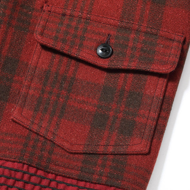 BUZZ RICKSON'S（バズリクソン）JACKET, WOOL, RED PLAID CIVILIAN CONSERVATION CORPS “BUZZ RICKSON MFG. CO.” [BR15752]