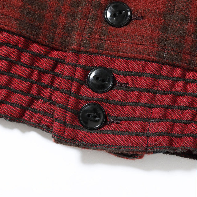 BUZZ RICKSON'S（バズリクソン）JACKET, WOOL, RED PLAID CIVILIAN CONSERVATION CORPS “BUZZ RICKSON MFG. CO.” [BR15752]