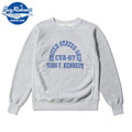 BUZZ RICKSON'S（バズリクソン）HORIZONTAL KNITTING SWEAT SHIRT “CVA-67 J.F. KENNEDY” [BR69645][H.GRAY]