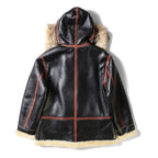 HOUSTON（ヒューストン） MOUTON B-7 JACKET [BROWN]