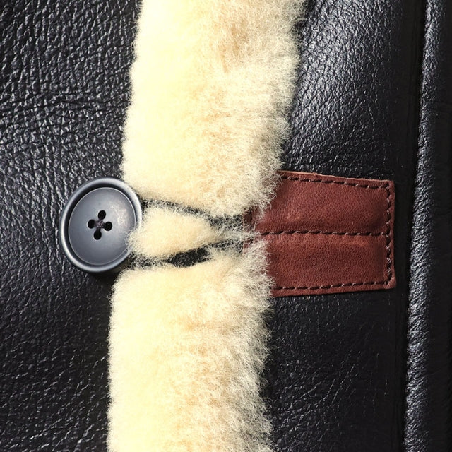 HOUSTON（ヒューストン） MOUTON B-7 JACKET [BROWN]