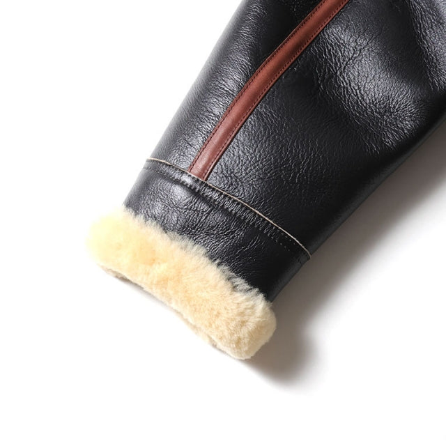 HOUSTON（ヒューストン） MOUTON B-7 JACKET [BROWN]