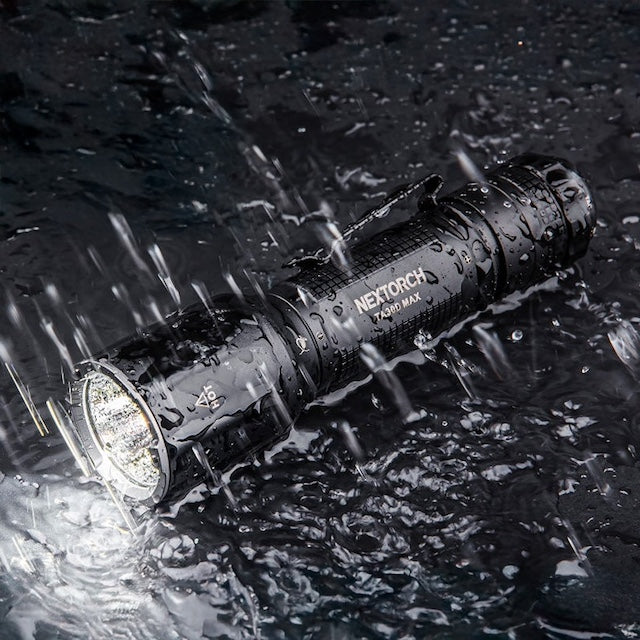 NEXTORCH（ネクストーチ）TA30D MAX Ultra-bright One-step Strobe Tactical Flashlight [4000ルーメン/3段階調光＋ストロボ点灯フラッシュライト][21700リチウムイオン電池使用]