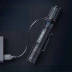 NEXTORCH（ネクストーチ）E52D Rechargeable Flashlight [3700ルーメン/3段階調光＋ストロボ点灯フラッシュライト][21700リチウムイオン電池使用]