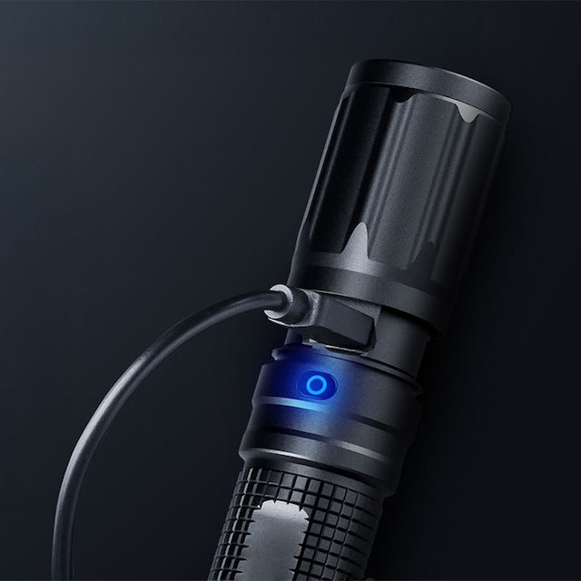 NEXTORCH（ネクストーチ）E51D Rechargeable Flashlight [2100ルーメン/3段階調光＋ストロボ点灯フラッシュライト][18650リチウムイオン電池使用]
