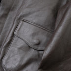 MORGAN MEMPHIS BELLE（モーガン メンフィスベル）TYPE A-2 HORSEHIDE SEAL BROWN [MG-701-SEAL]【中田商店】