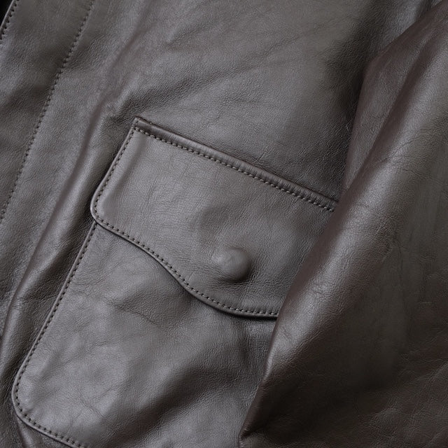 MORGAN MEMPHIS BELLE（モーガン メンフィスベル）TYPE A-2 HORSEHIDE SEAL BROWN [MG-701-SEAL]【中田商店】