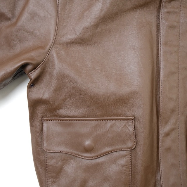 MORGAN MEMPHIS BELLE（モーガン メンフィスベル）TYPE A-2 HORSEHIDE RUSSET BROWN [MG-701-RUSSET]【中田商店】