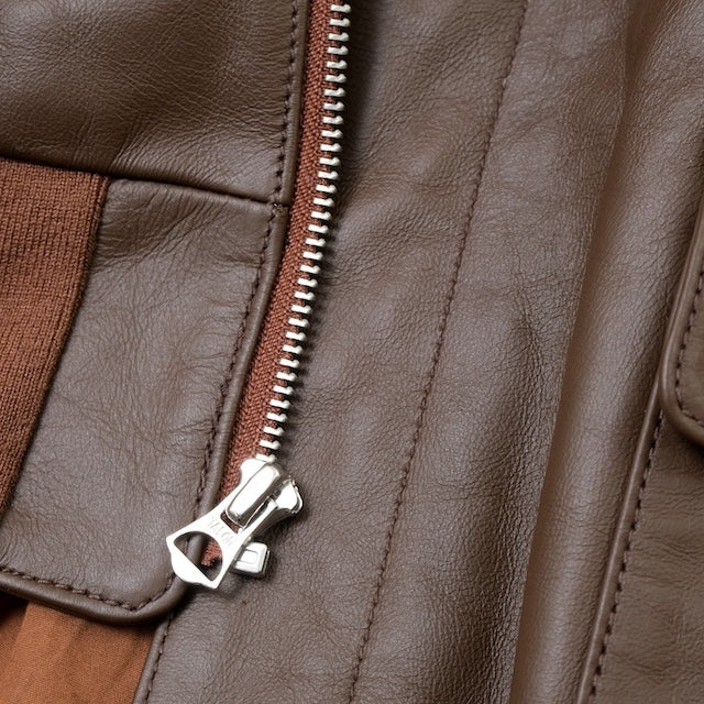 MORGAN MEMPHIS BELLE（モーガン メンフィスベル）TYPE A-2 HORSEHIDE RUSSET BROWN [MG-701-RUSSET]【中田商店】