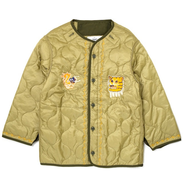 クリアランスSALE】HOUSTON（ヒューストン）EMBROIDERY M-65 LINER 